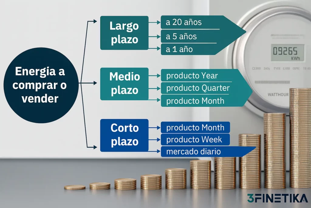 Estrategias flexibles de compra de energía